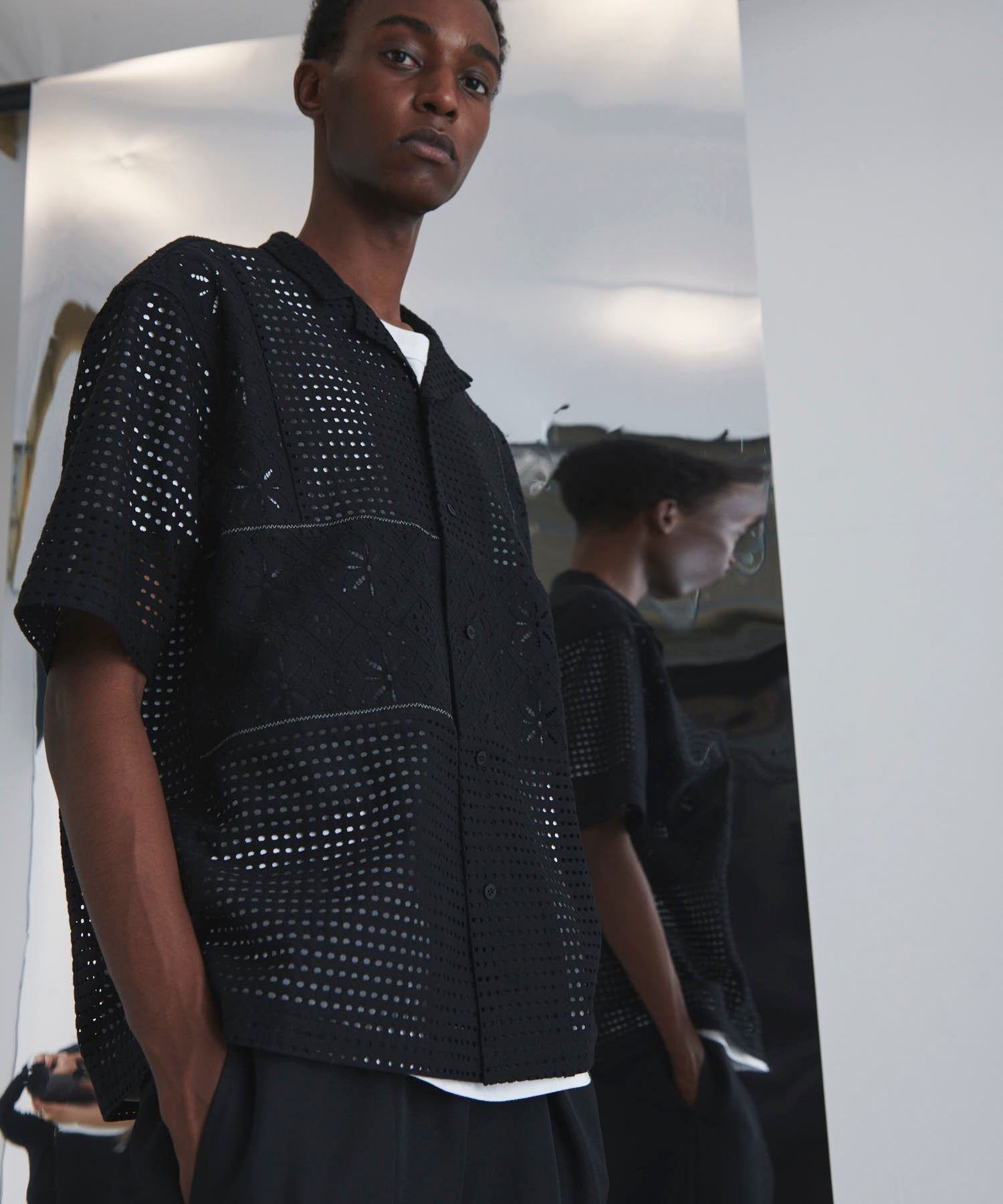 GEOMETRIC S/S SHIRTSのコーディネート｜yoshiokubo(ヨシオクボ)公式通販