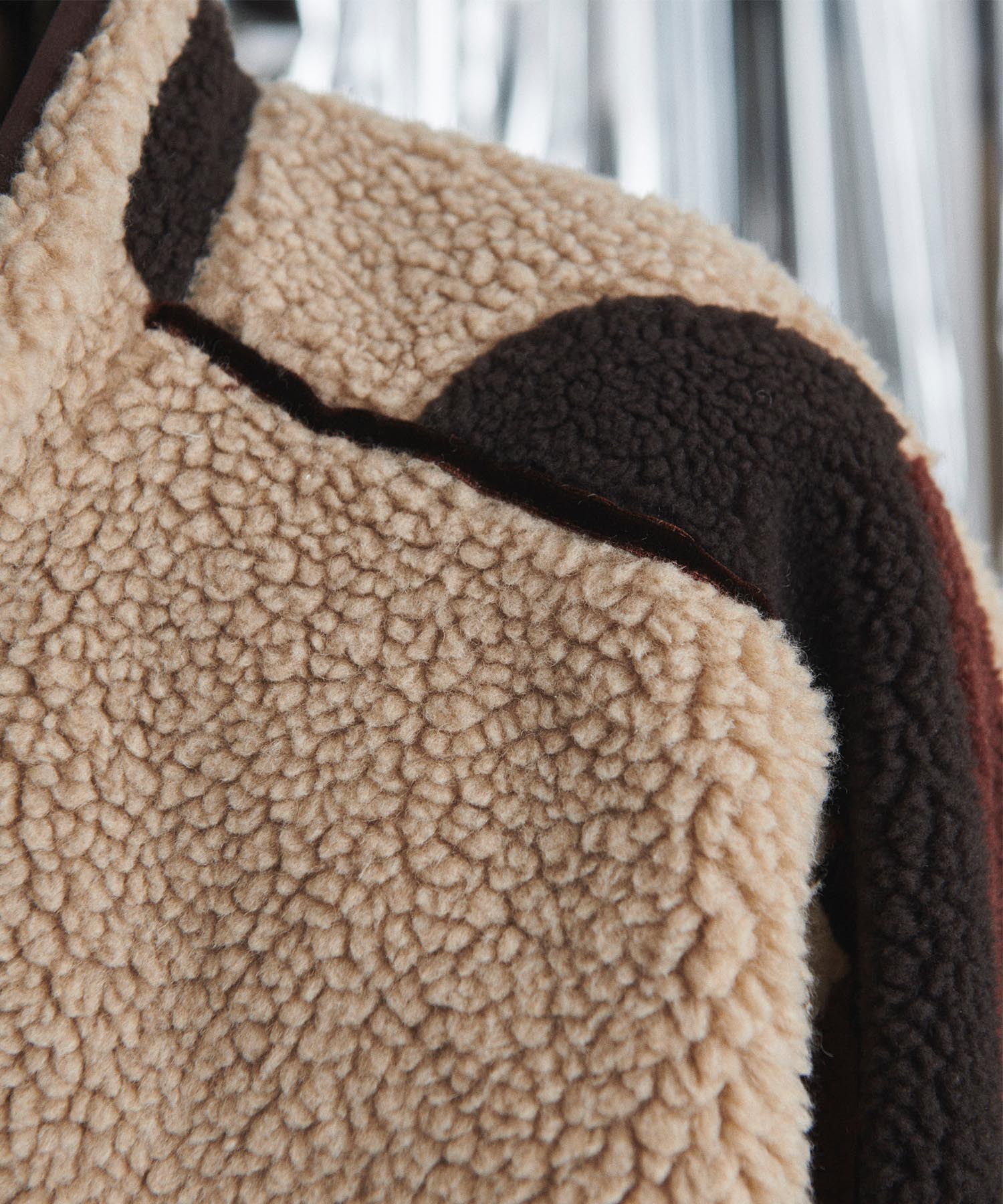 RIPPLE BOA BLOUSON｜yoshiokubo(ヨシオクボ)公式通販｜ボアブルゾン