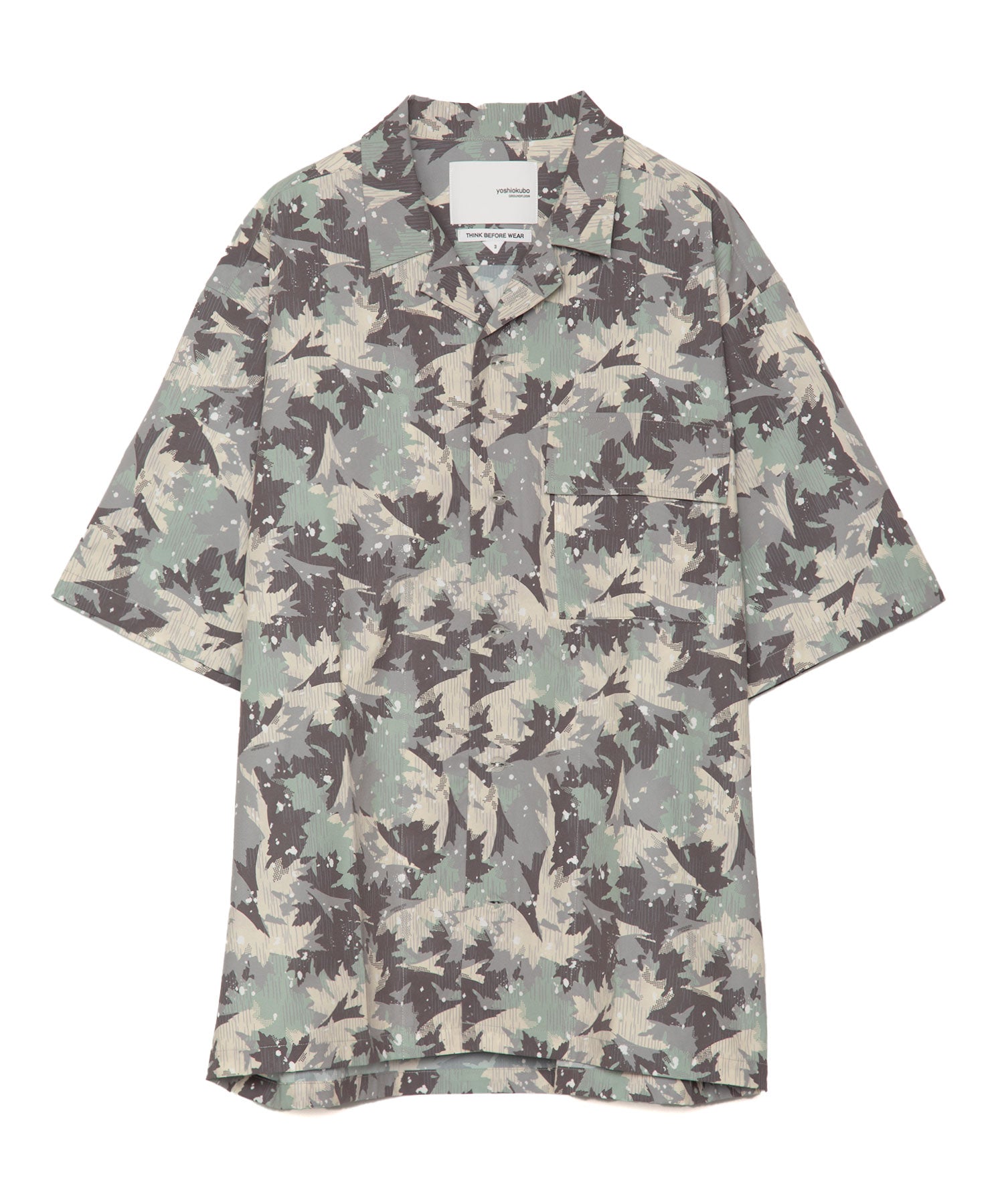 LEAF CAMOUFLAGE S/S SHIRTS – yoshiokubo