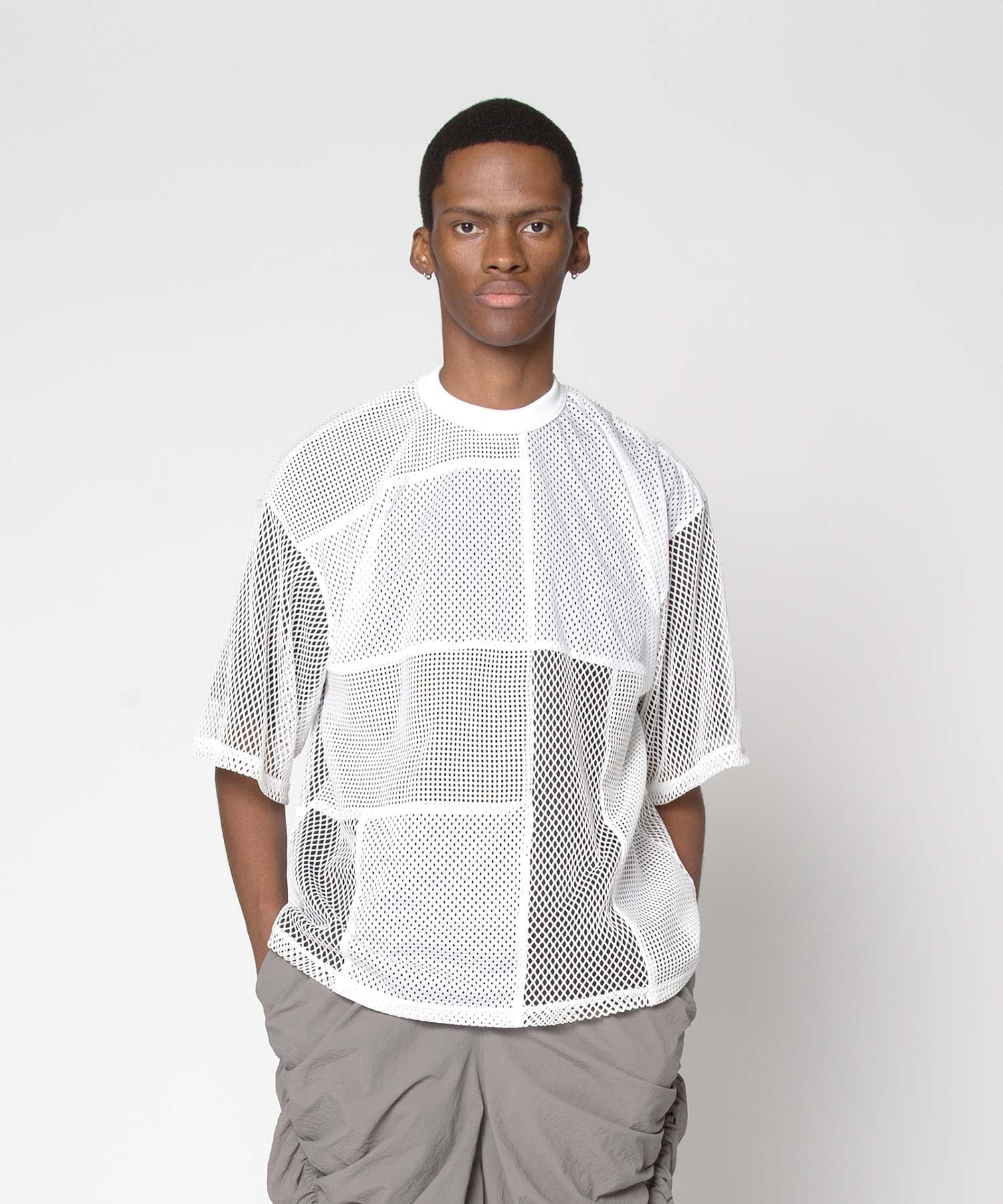 あまり(ヨ ヨ)ストラップ VARIOUS LACE S/S TEE｜yoshiokubo(ヨシオクボ)公式通販｜