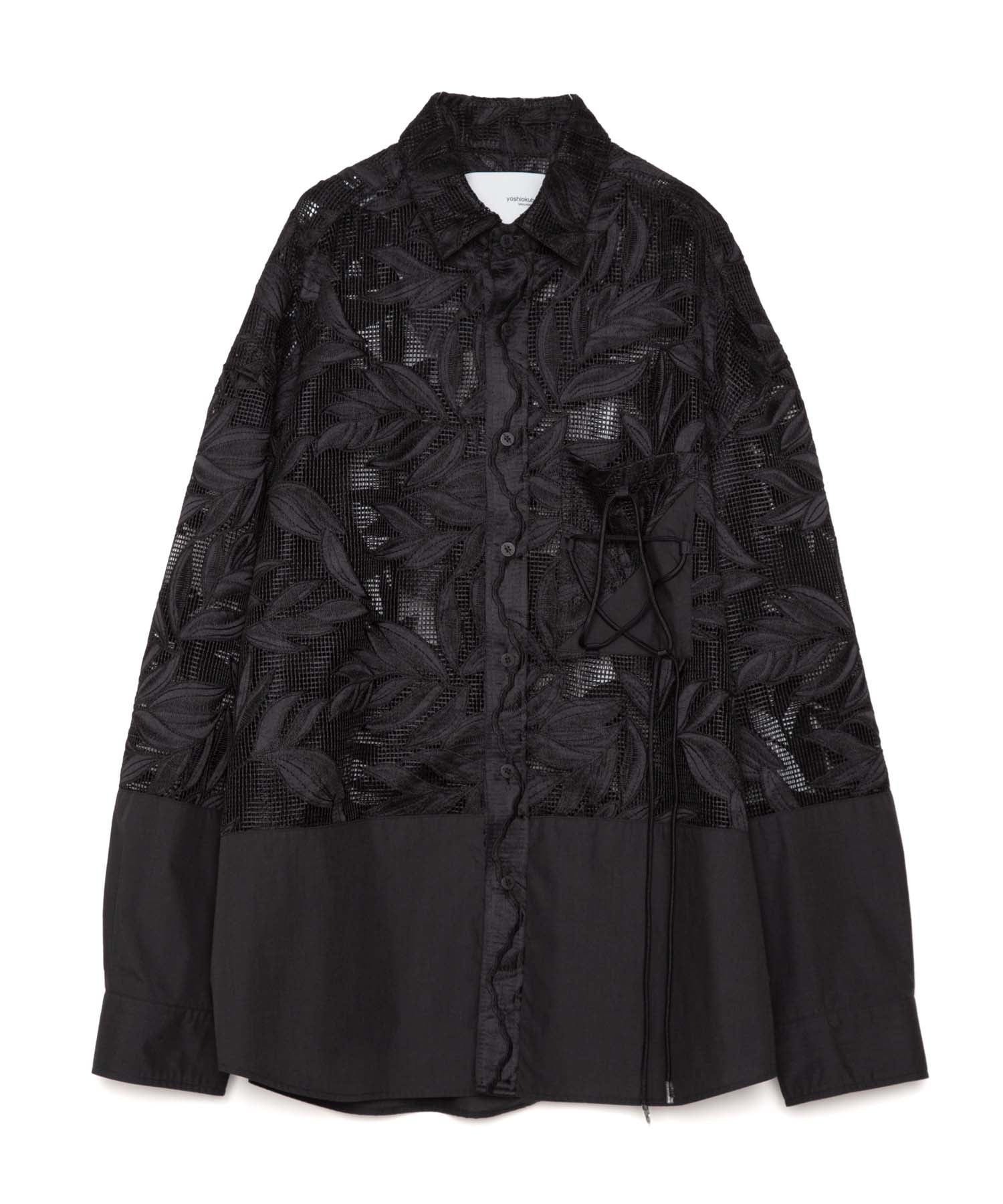 STAR POCKET LACE L/S SHT｜yoshiokubo(ヨシオクボ)公式通販｜