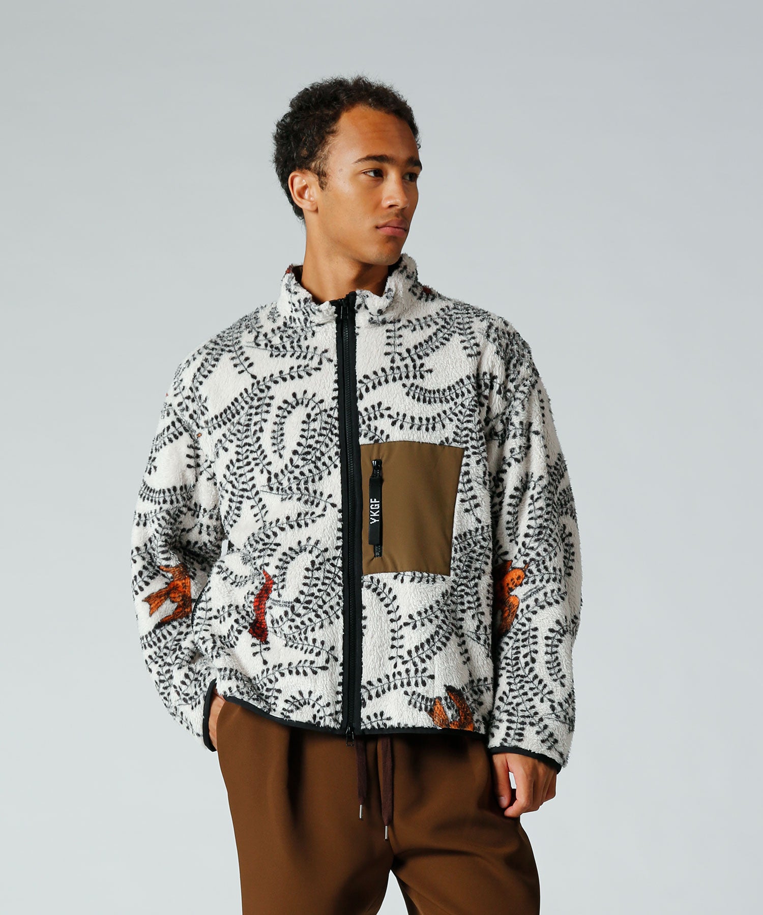 HANAFUDA FLEECE JKT｜yoshiokubo(ヨシオクボ)公式通販｜花札の役で