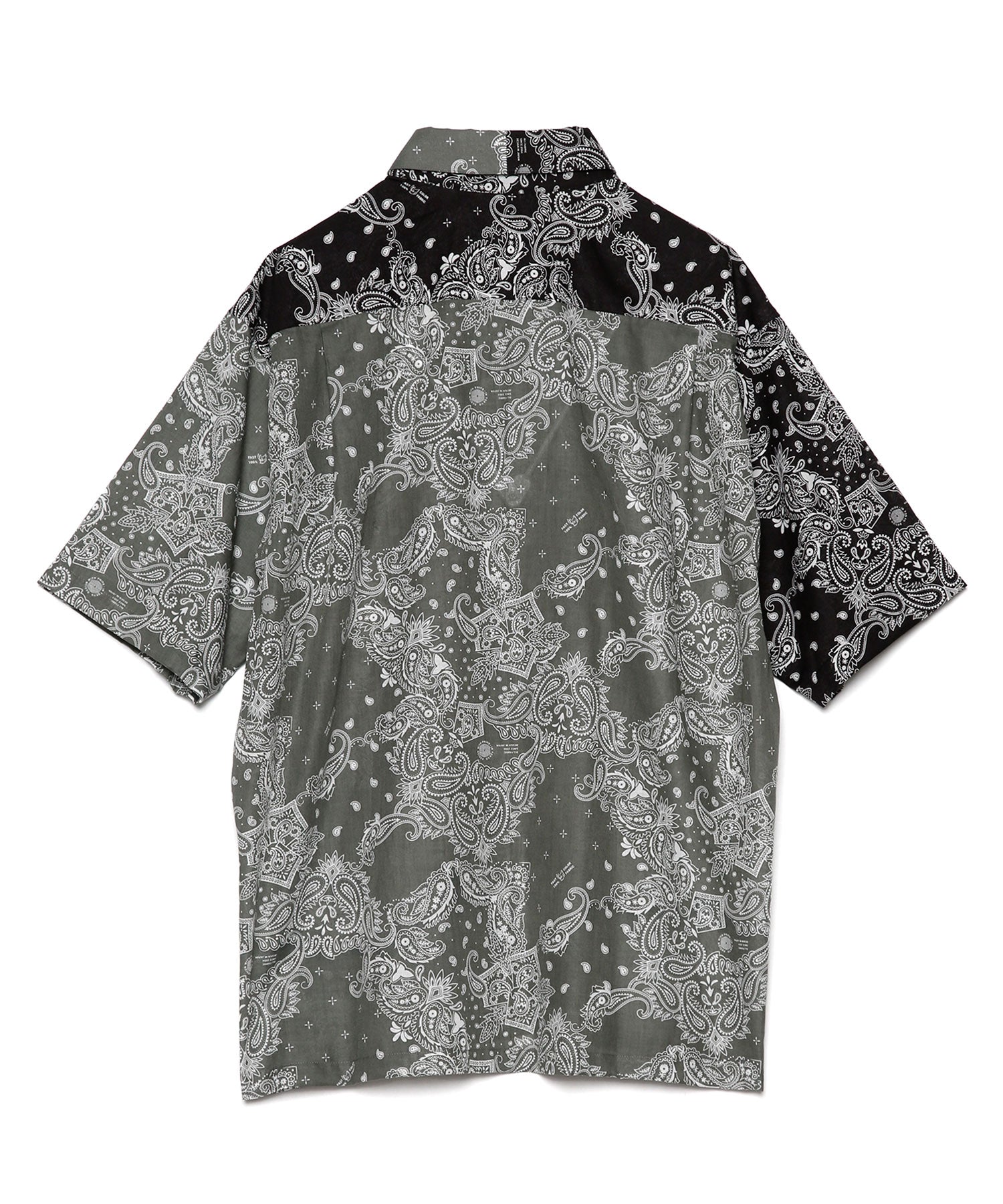 よぎぼ MIX PAISLEY S/S SHIRT｜yoshiokubo(ヨシオクボ)公式通販｜
