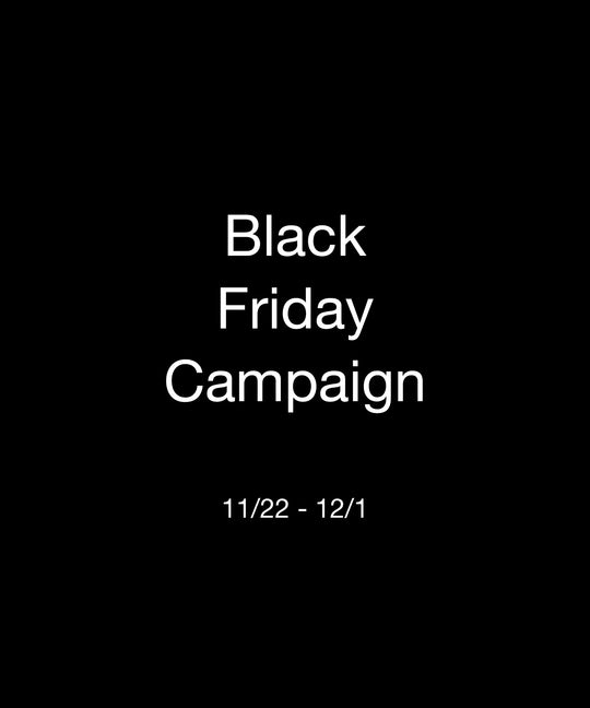 Black Friday キャンペーン