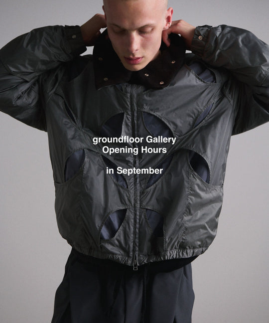 9月 groundfloor Gallery オープンのお知らせ