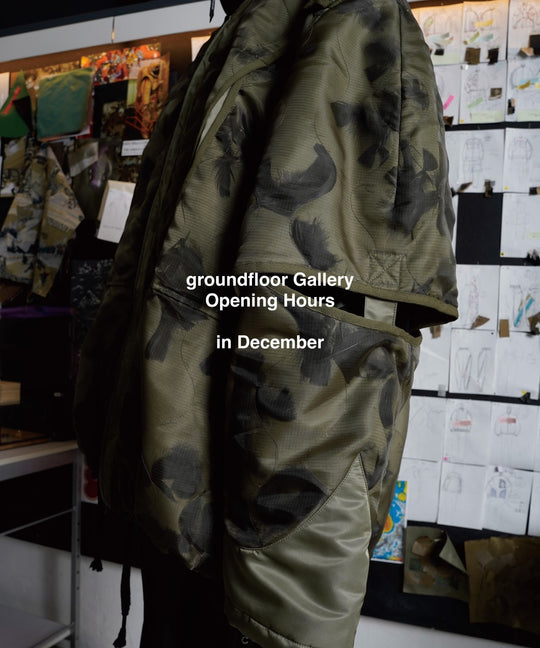 12月groundfloor Galleryオープンのお知らせ