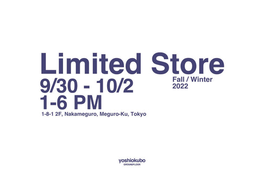 Limited Storeのご案内