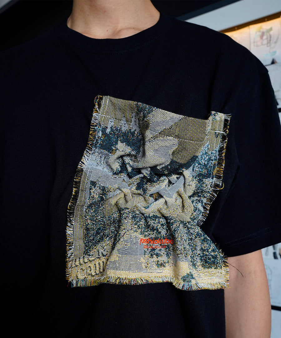 CRASH POCKET S/S T "SNOW"