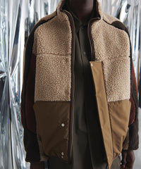 RIPPLE BOA BLOUSON｜yoshiokubo(ヨシオクボ)公式通販｜ボアブルゾン