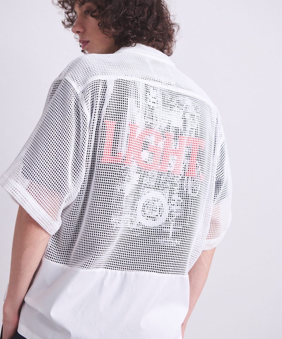 MESH S/S SHIRT｜yoshiokubo(ヨシオクボ)公式通販