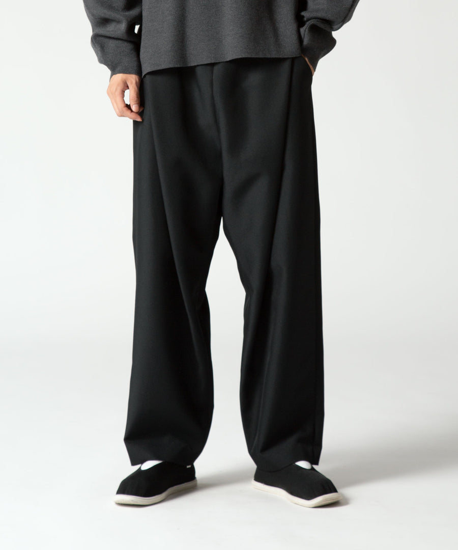 TWILL WIDE PANTS