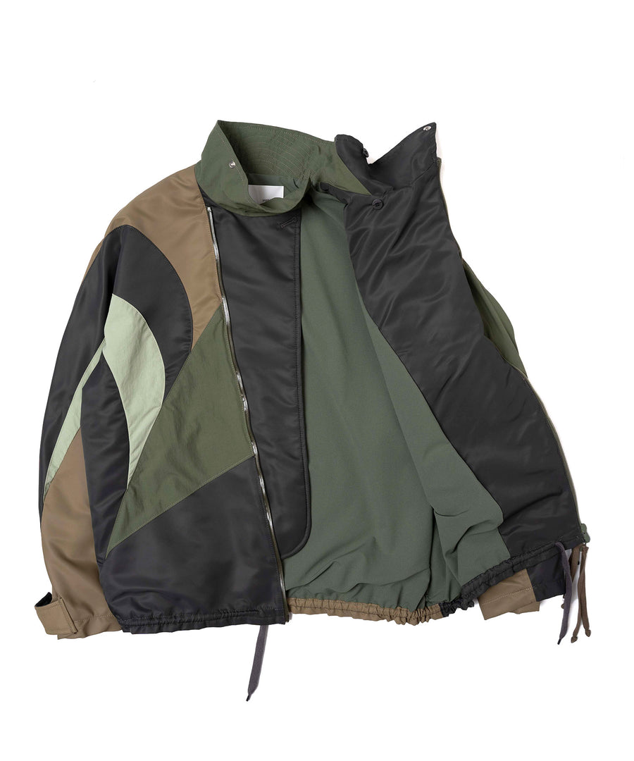 CIRCLE NYLON BLOUSON