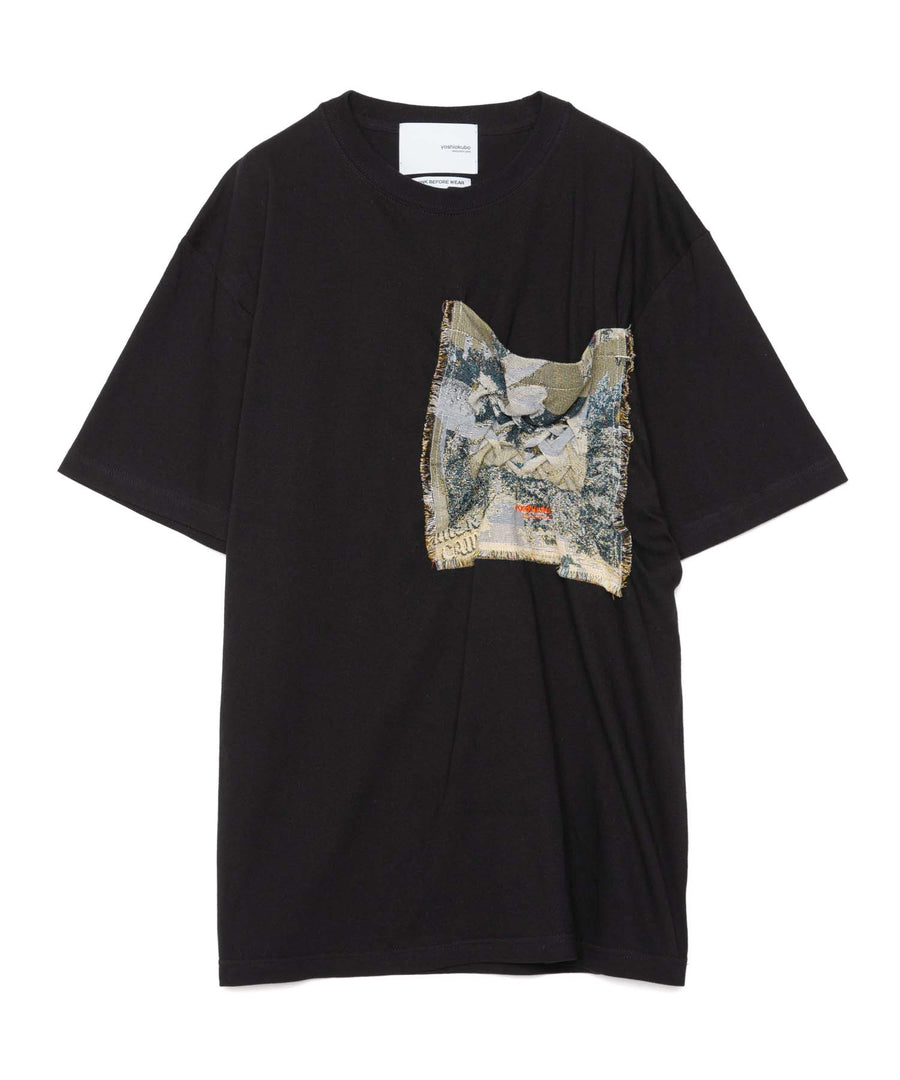 CRASH POCKET S/S T "SNOW"