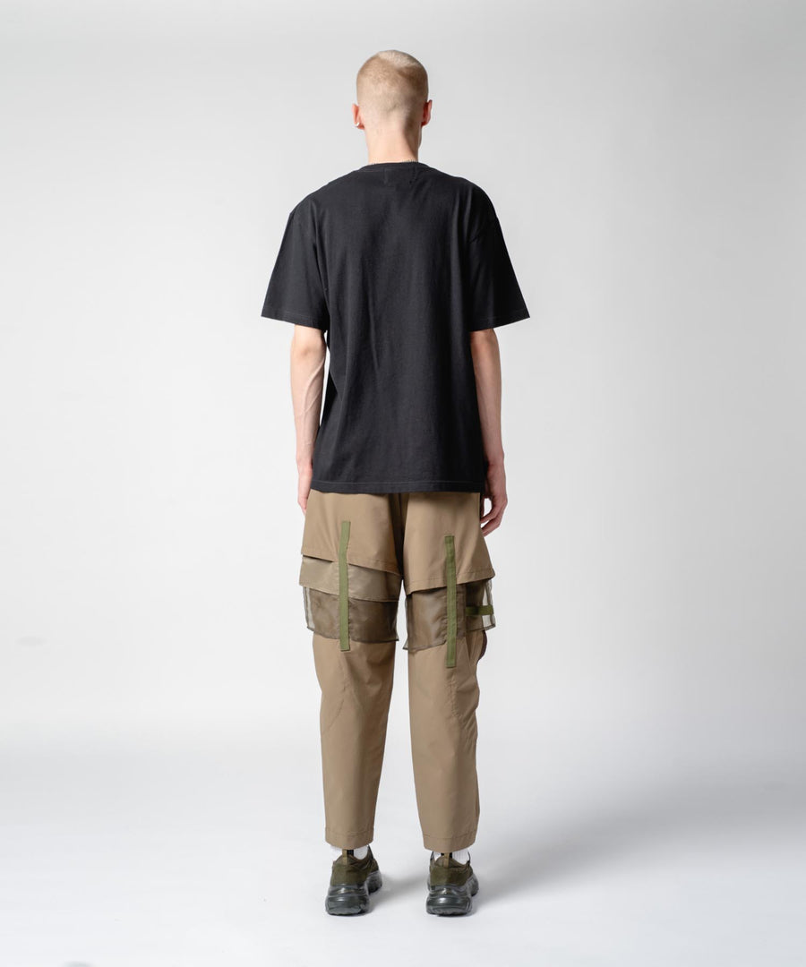 CRASH POCKET S/S T "SNOW"