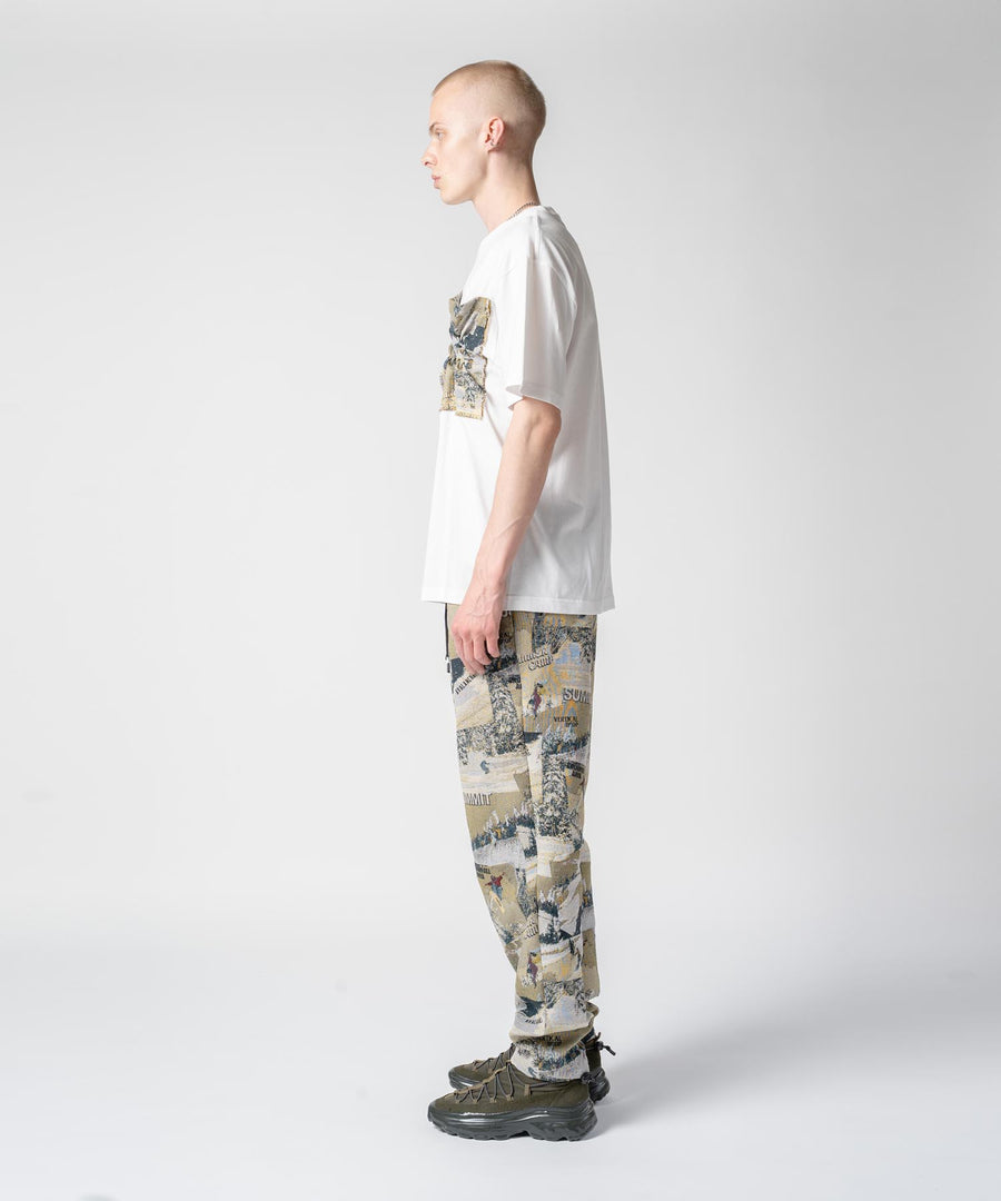 CRASH POCKET S/S T "SNOW"