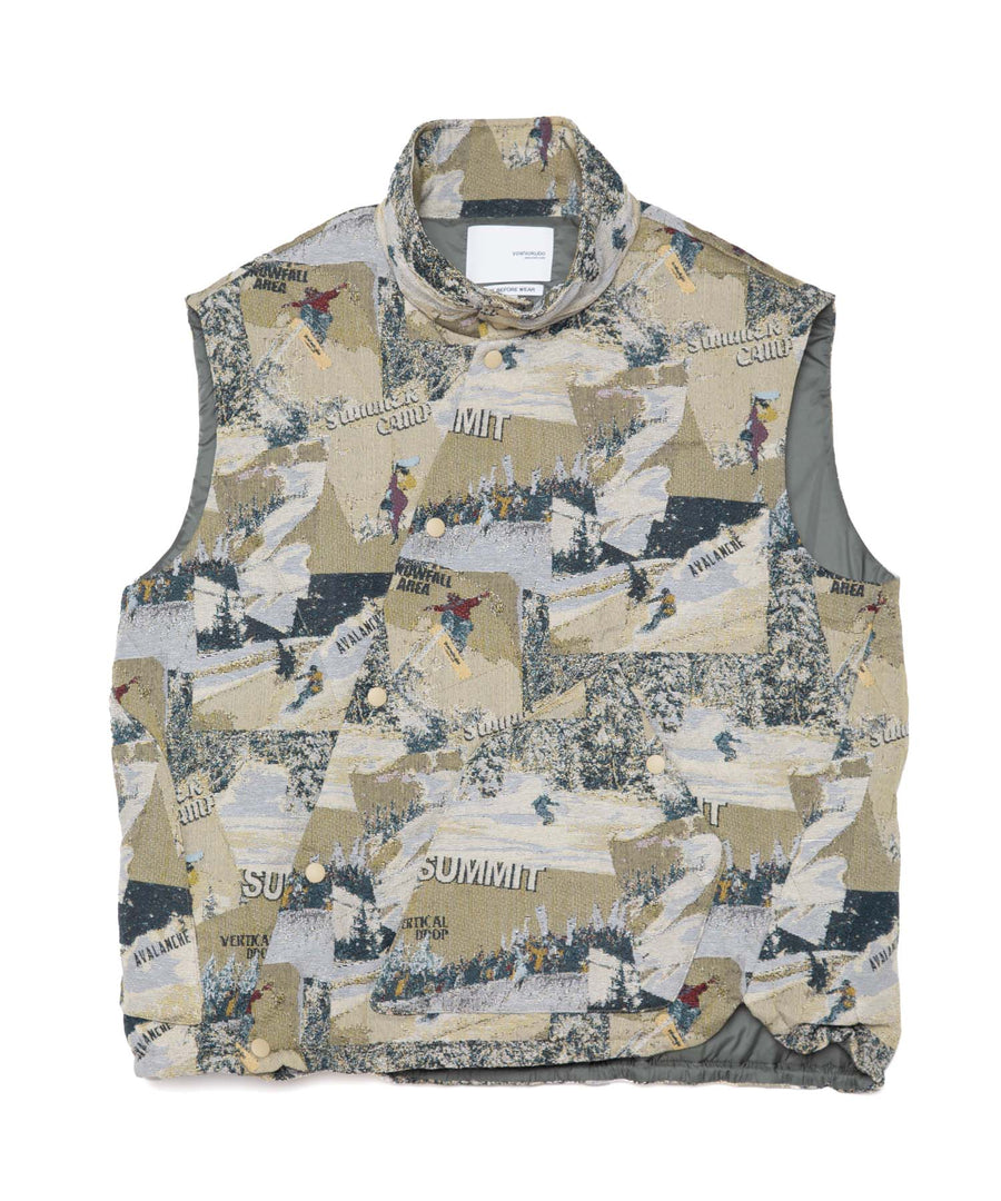 【残り1点】TWIST BOA VEST "SNOW"