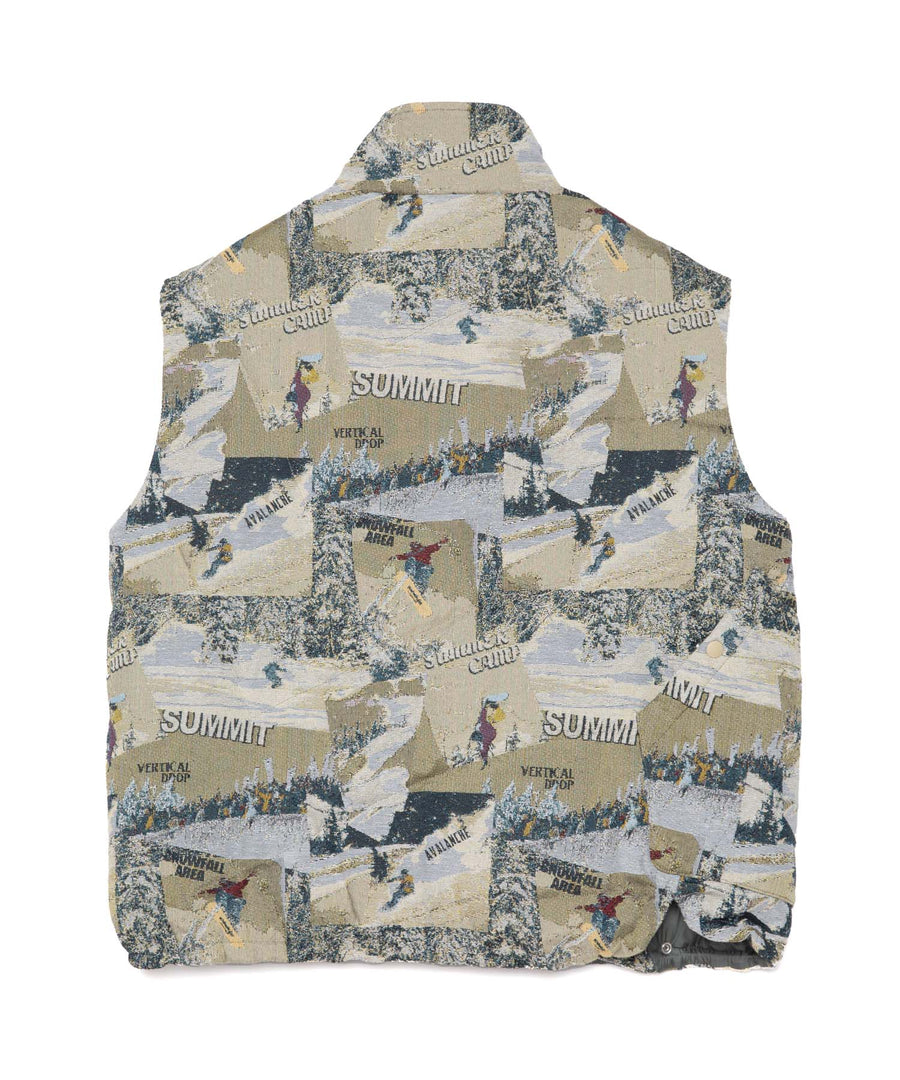 【残り1点】TWIST BOA VEST "SNOW"