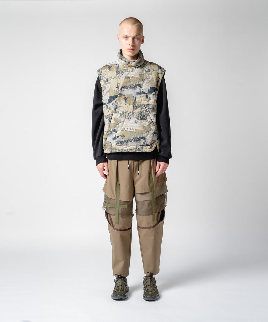 【残り1点】TWIST BOA VEST "SNOW"
