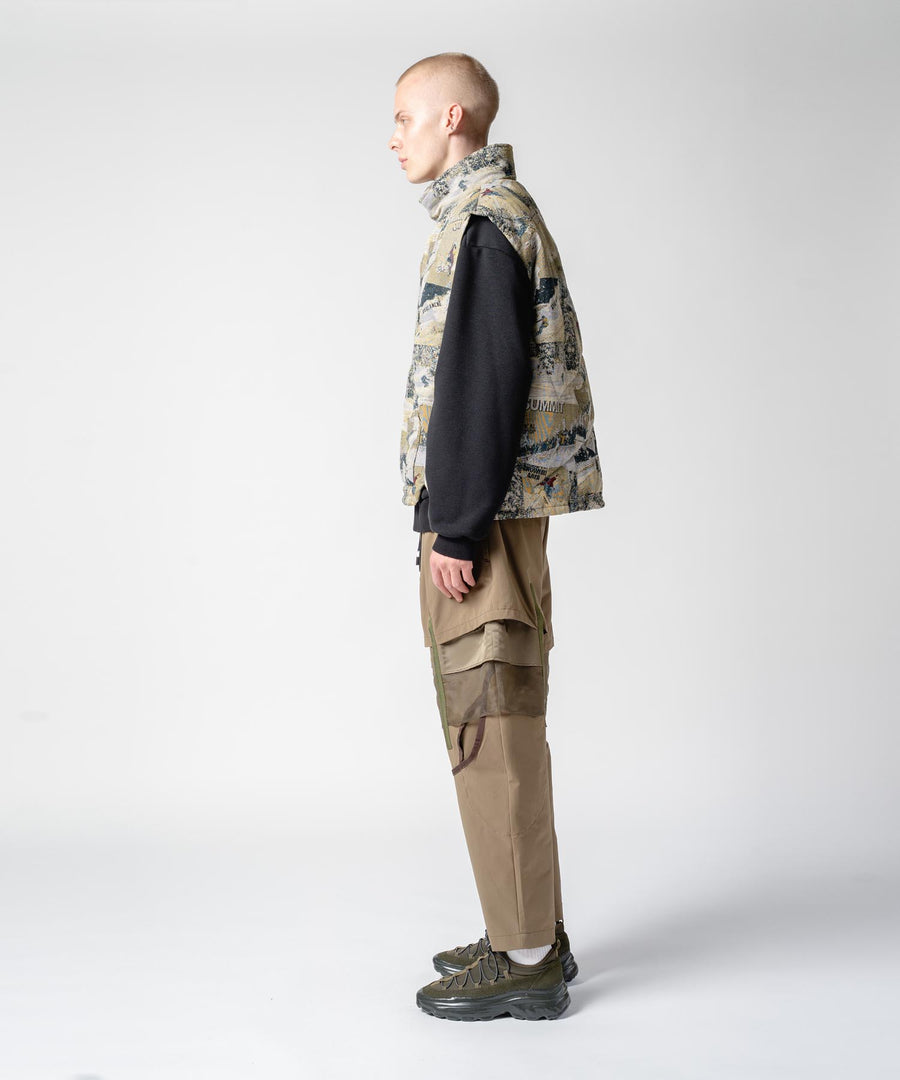 【残り1点】TWIST BOA VEST "SNOW"