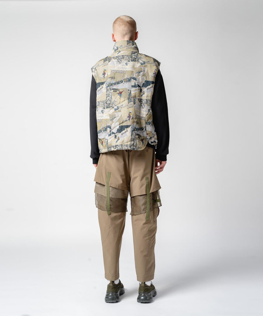 【残り1点】TWIST BOA VEST "SNOW"