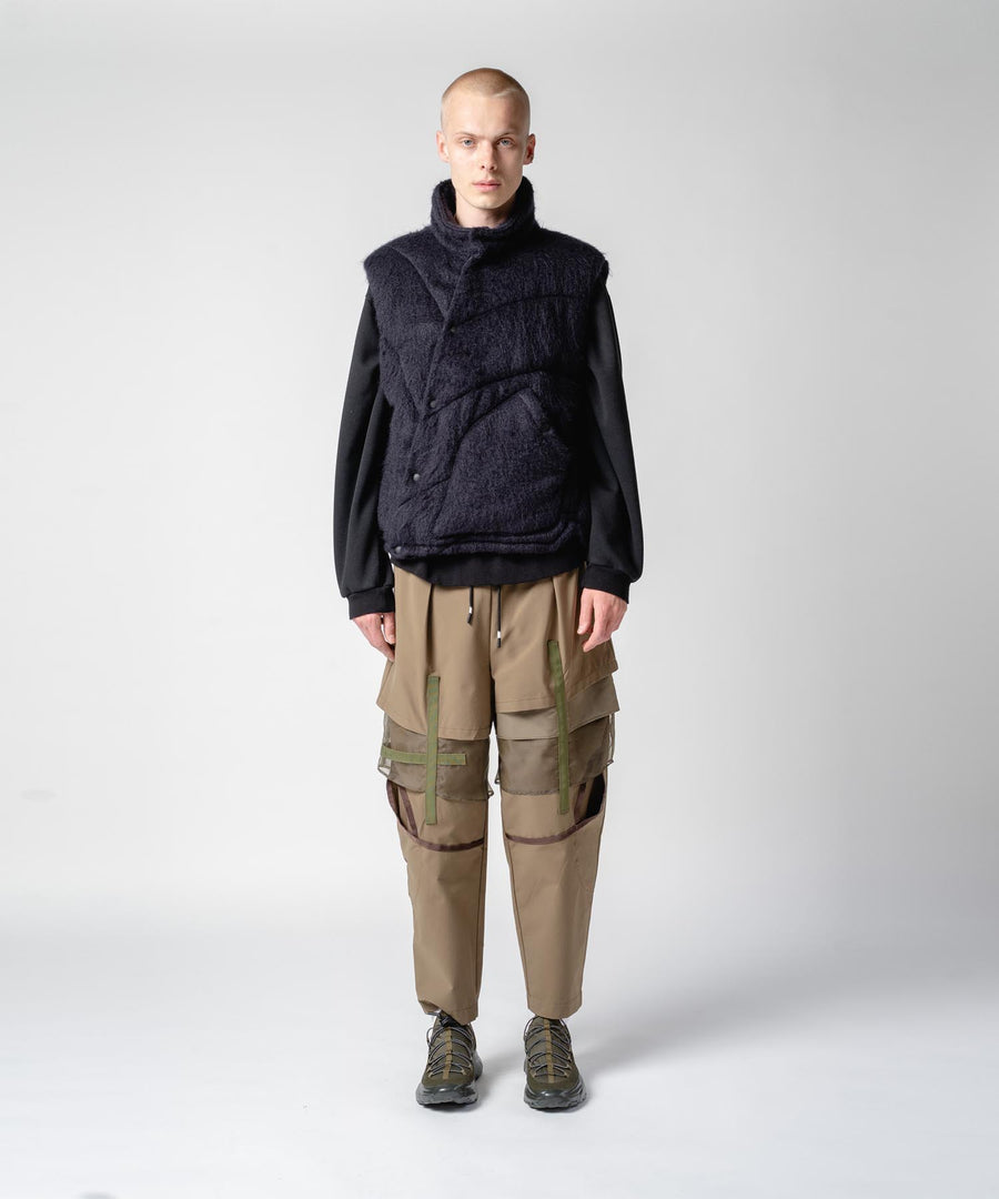 SHAGGY TWIST VEST