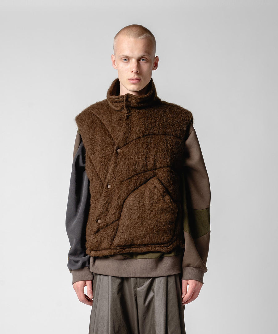 SHAGGY TWIST VEST