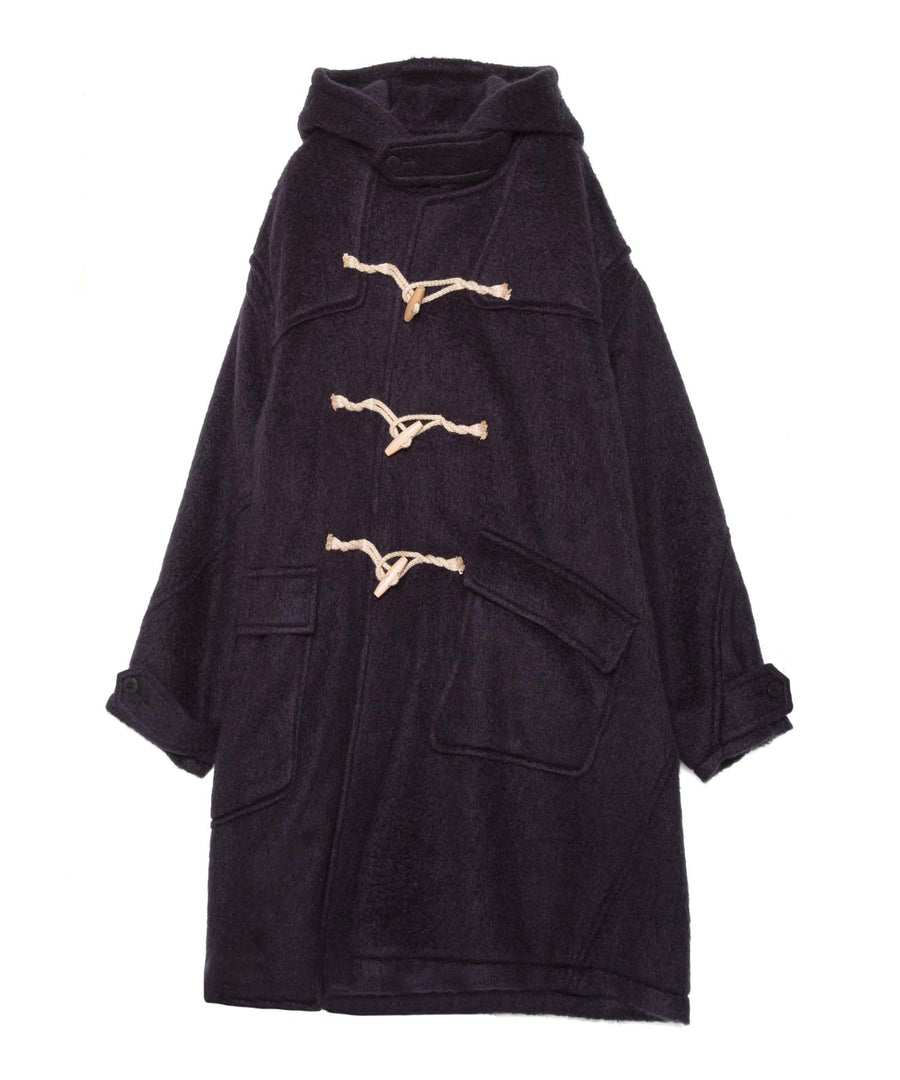 SHAGGY TWIST DUFFLE COAT