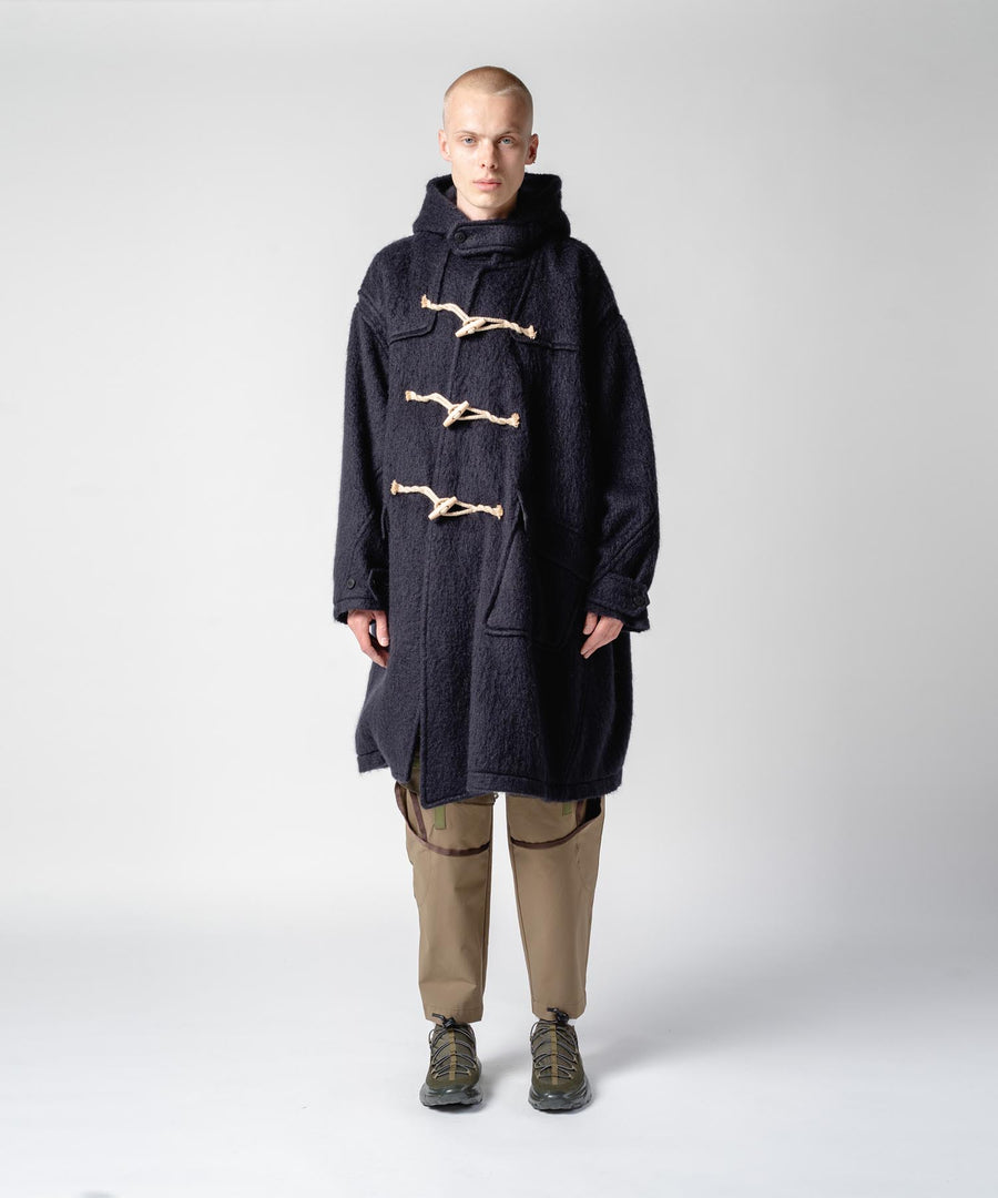 SHAGGY TWIST DUFFLE COAT