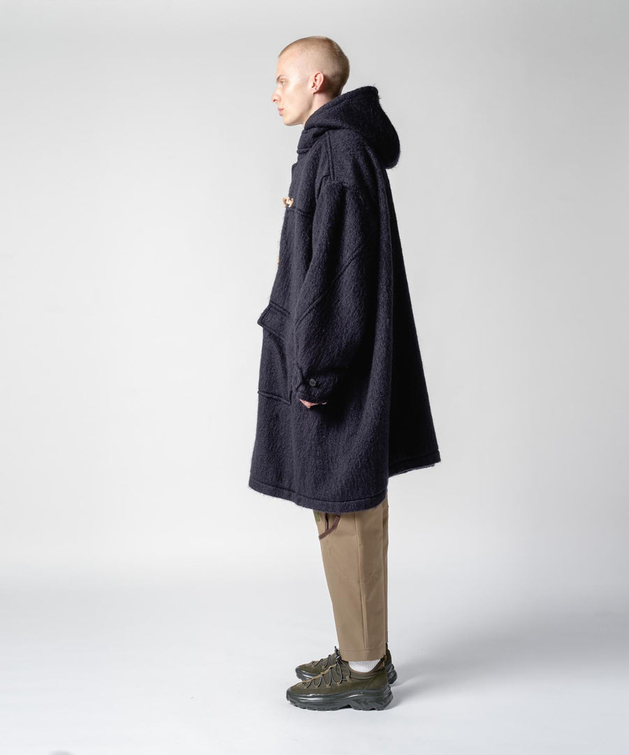 SHAGGY TWIST DUFFLE COAT