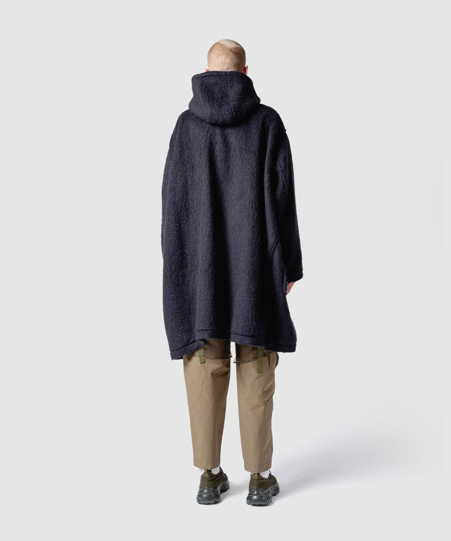 SHAGGY TWIST DUFFLE COAT