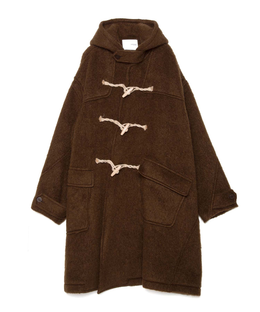 SHAGGY TWIST DUFFLE COAT