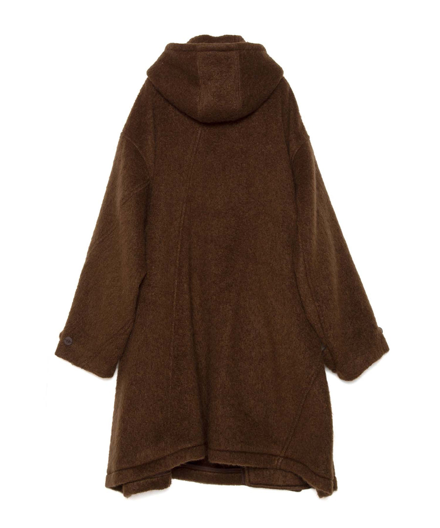 SHAGGY TWIST DUFFLE COAT