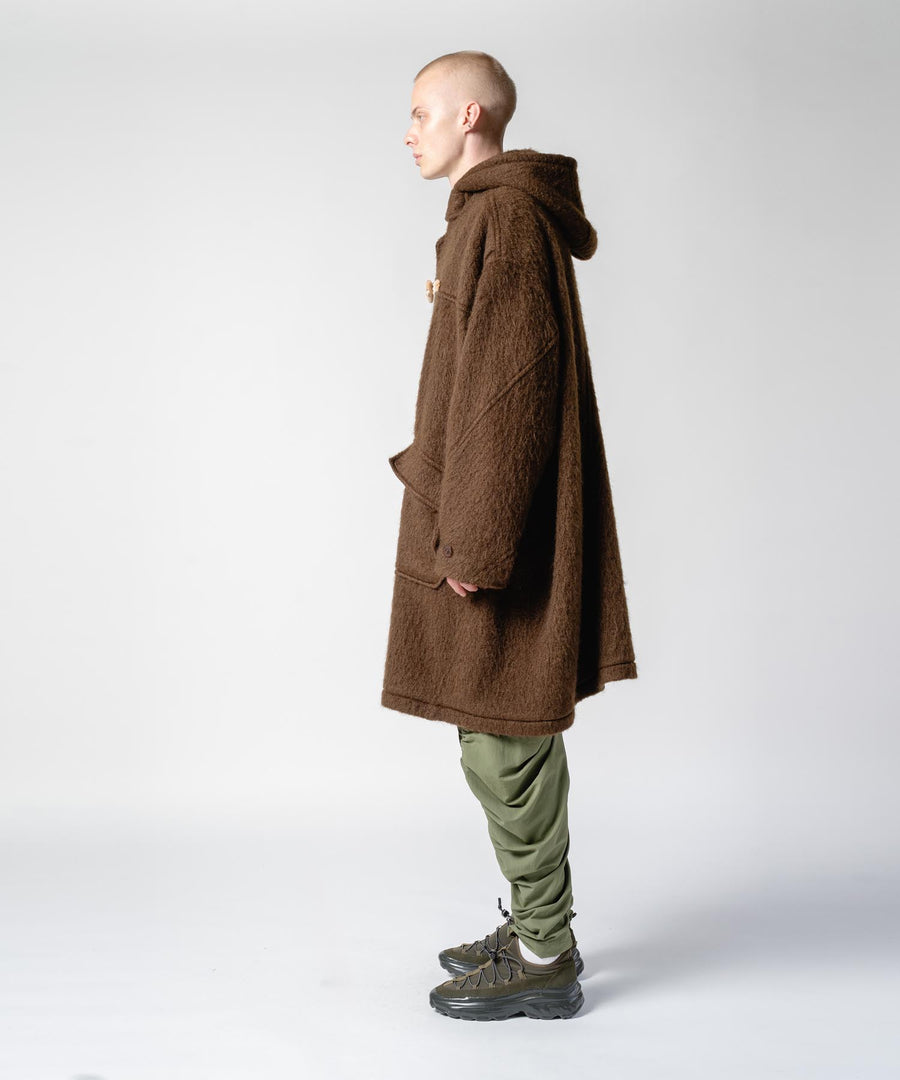 SHAGGY TWIST DUFFLE COAT