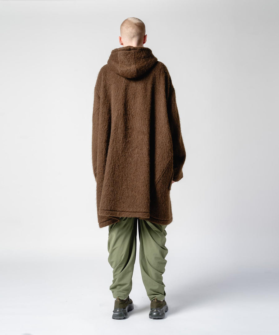 SHAGGY TWIST DUFFLE COAT