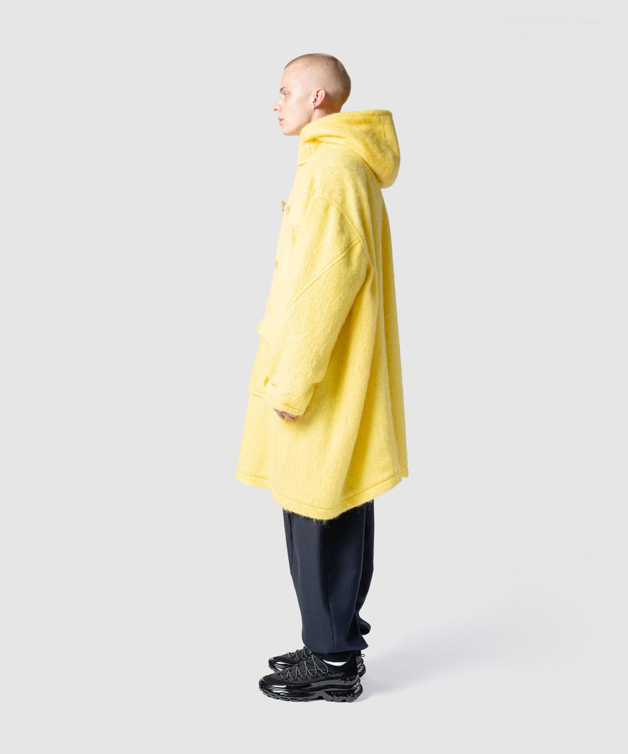 SHAGGY TWIST DUFFLE COAT