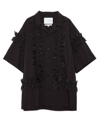 who&#39;s who Chico - 【atsuko様】フリンジブラックシャツ他3点 FRINGE LEAF S/S SHIRT｜yoshiokubo(ヨシオクボ)公式通販｜