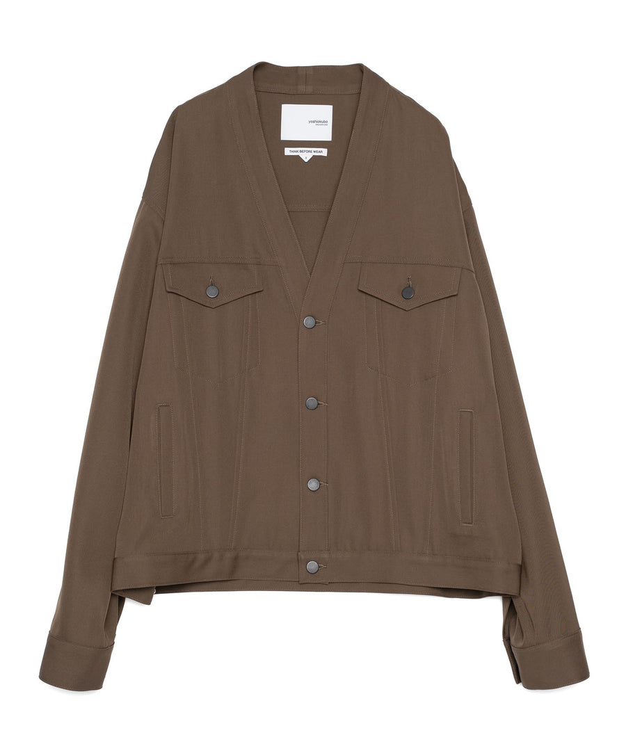 COLLARLESS JACKET｜yoshiokubo(ヨシオクボ)公式通販