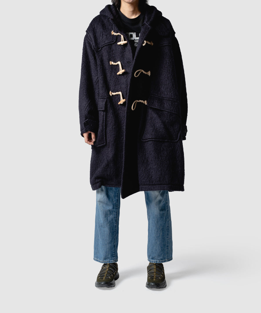 SHAGGY TWIST DUFFLE COAT