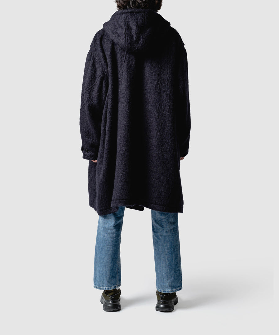 SHAGGY TWIST DUFFLE COAT