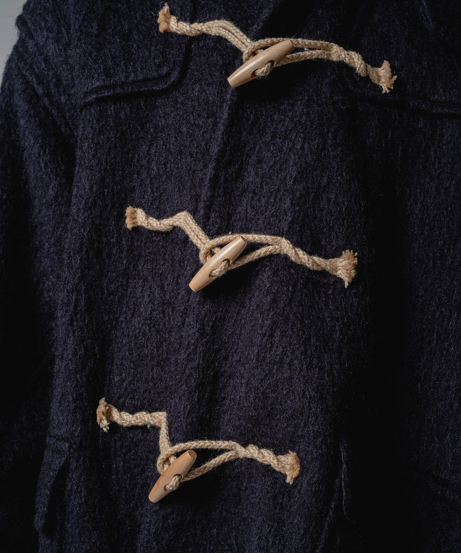 SHAGGY TWIST DUFFLE COAT