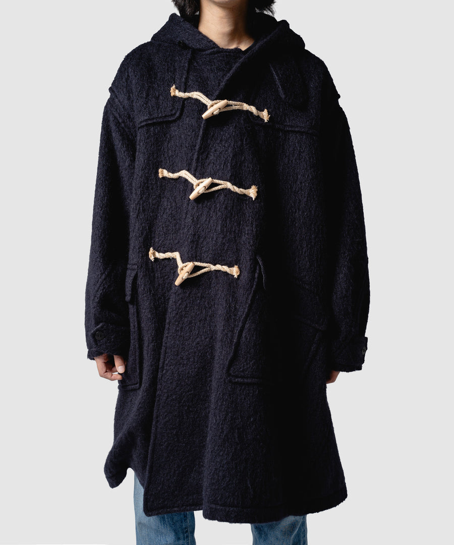 SHAGGY TWIST DUFFLE COAT