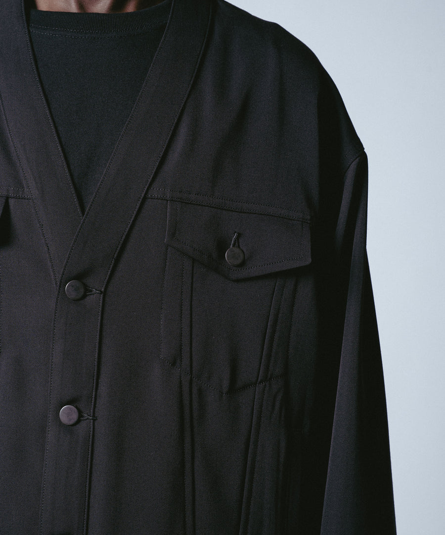 COLLARLESS JACKET｜yoshiokubo(ヨシオクボ)公式通販