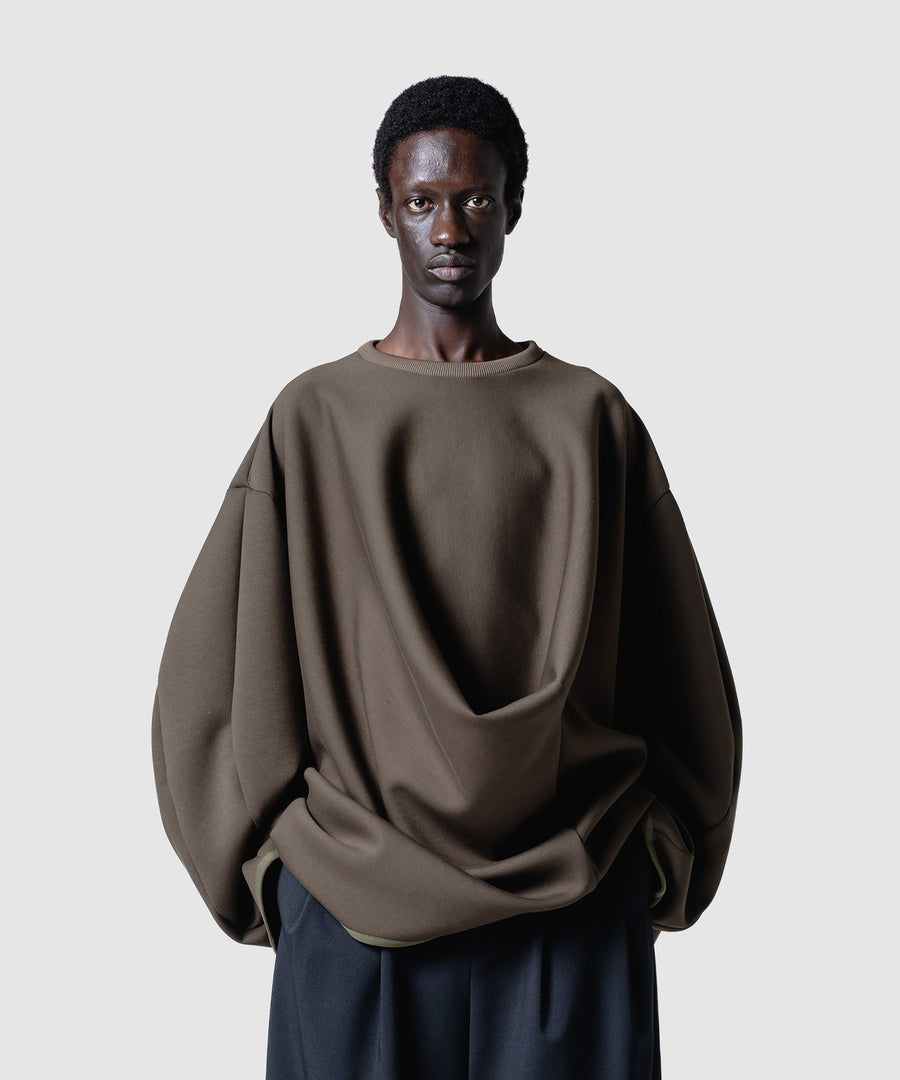 BUMPY STRETCH SWEAT TOP｜yoshiokubo(ヨシオクボ)公式通販