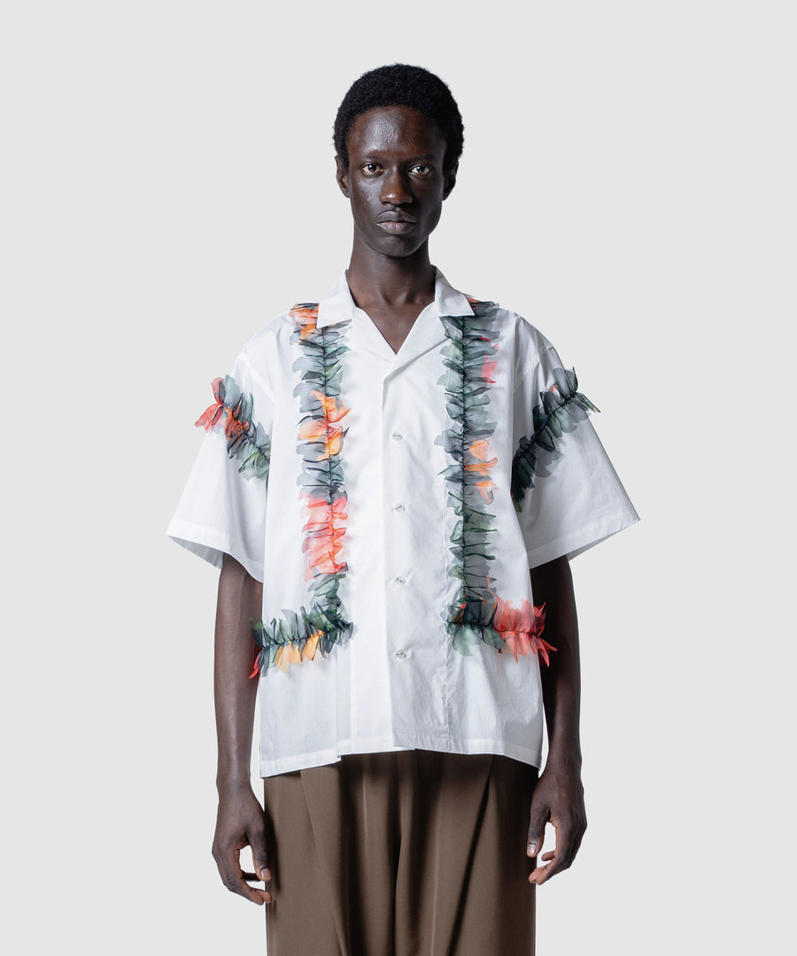 coyseio FRINGE SHIRRINGBLOUSE 花柄 半袖シャツ ALOHA FRINGE S/S SHIRT｜yoshiokubo(ヨシオクボ)公式通販