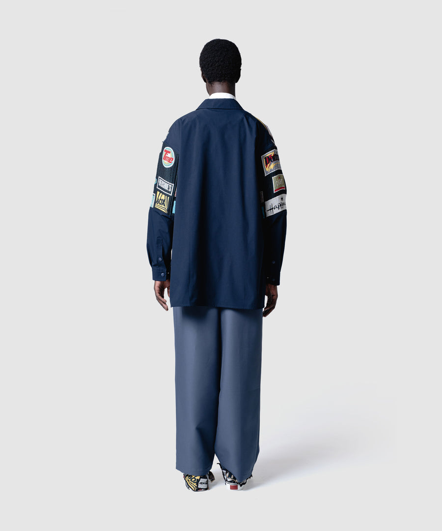 MULTI-LOGO SHIRT BL｜yoshiokubo(ヨシオクボ)公式通販